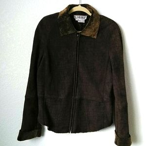 Carlisle 100%shearling zipper jacket size 14